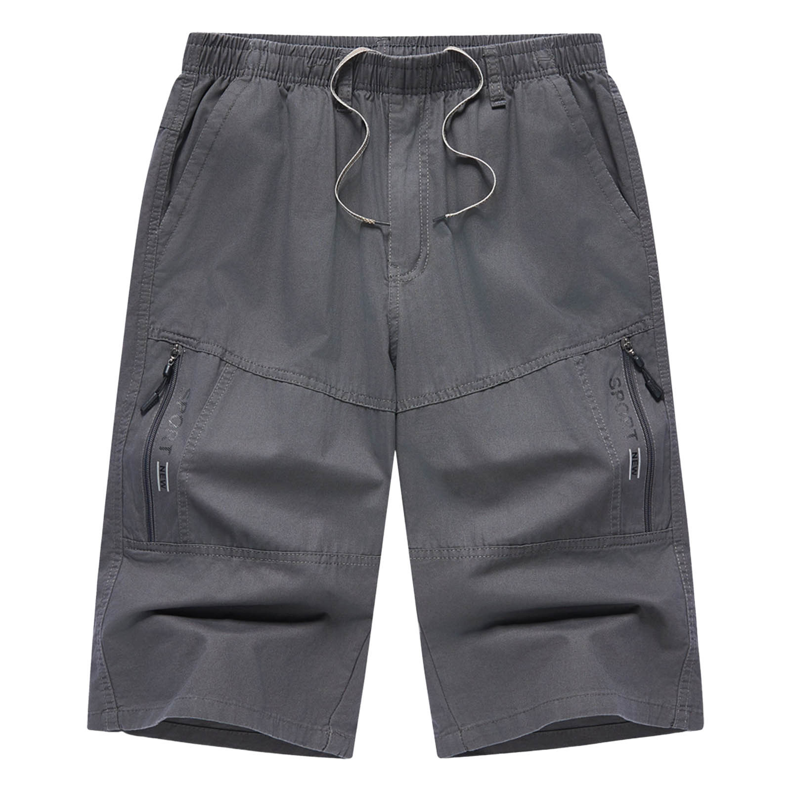 thumbnail image 4 of Pantalones cortos informales de 7 pulgadas para hombre - Pierna recta - Ligeros - Transpirables - Verano, 4 of 4